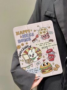 卡通圖案保護套適用於iPad - 彩色 - 查看 1