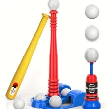 Children'S Baseball Toy Set - Multicolor - View 6