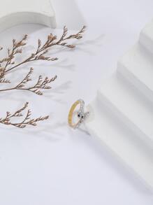 1 Chiếc Nhẫn Nữ Thép Không Gỉ Cá Tính Thời Trang Thiết Kế Con Rắn - Vàng - Xem 2