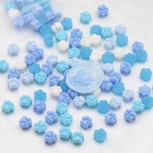 100 cái/gói Macaron Màu sắc Móng mèo Hình dạng Mini Sáp niêm phong Hạt - Nhiều màu - Xem 1