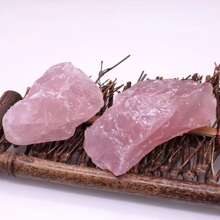 200g Natural Pink Crystal Raw Stone - Pink - View 3