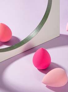 1 peça Esponja de maquiagem cor aleatória