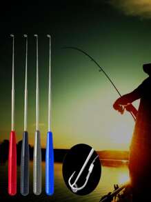 Stainless Steel Hook Remover - Multi-functional Fishing Hook Extractor - Multicolor - View 3