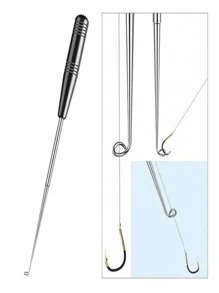 Stainless Steel Hook Remover - Multi-functional Fishing Hook Extractor - Multicolor - View 2