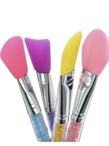 Set de brochas de silicón - Multicolor - Ver 2