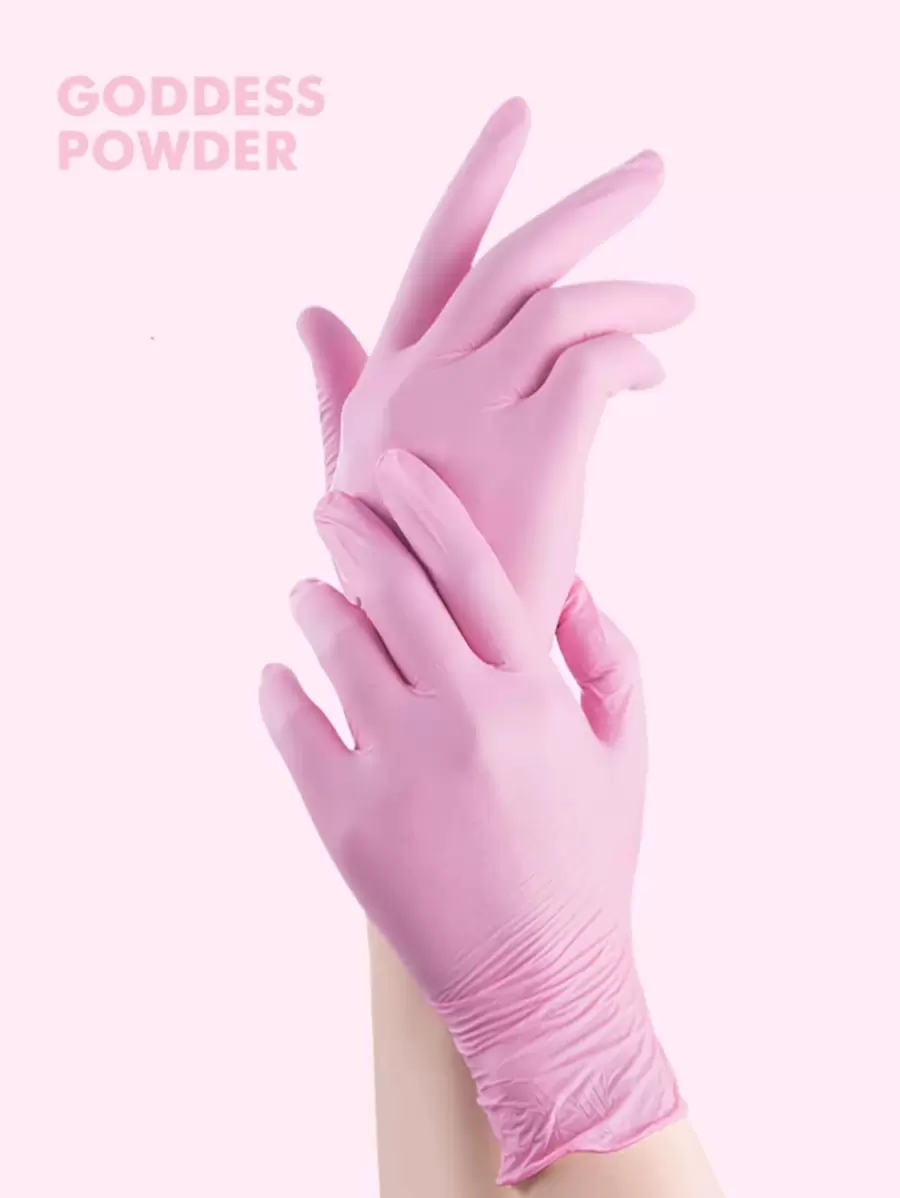 20/50/200/500/1000 chiếc, Găng tay Nitrile dùng một lần màu hồng, Găng tay không chứa cao su Latex, Găng tay vệ sinh gia dụng, Găng tay chống thấm nước Thích hợp cho nhà bếp, tiệc nướng, làm vườn, vệ sinh, nhuộm tóc, thẩm mỹ viện, đồ gia dụng, nhà bếp, phòng tắm, nhà, nhà cung cấp đồ gia dụng - Hồng - Xem 1