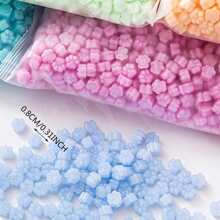100pcs/pack Macaron-colored Cat Paw Shaped Mini Sealing Wax Beads - Multicolor - View 2