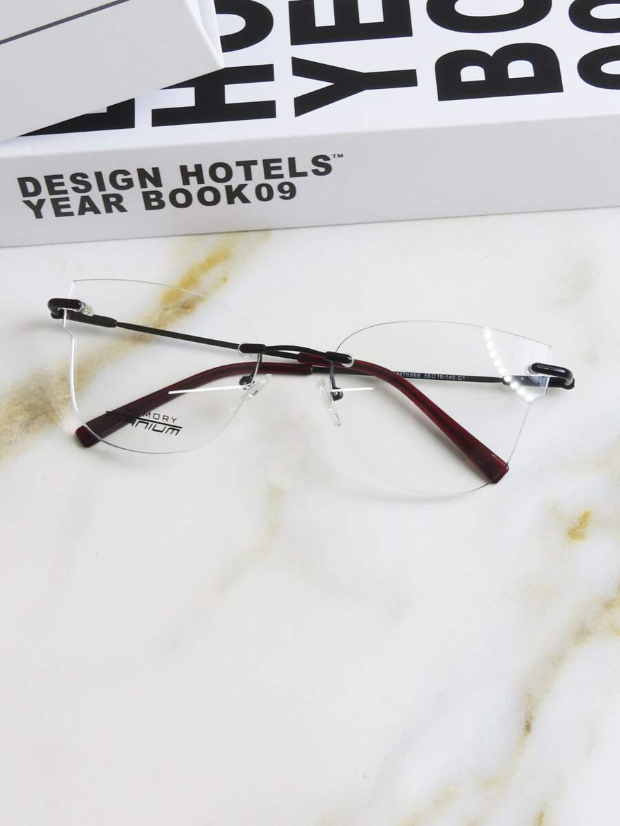 Women Eyeglasses - 黑色 - 查看 1