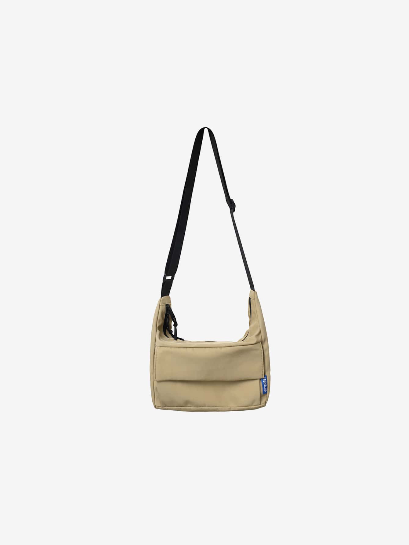 Minimalist Canvas Hobo Bag With Zipper | SHEIN USA