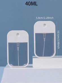 方形便攜噴瓶適用於香水或者分配 - 白色 - 查看 9