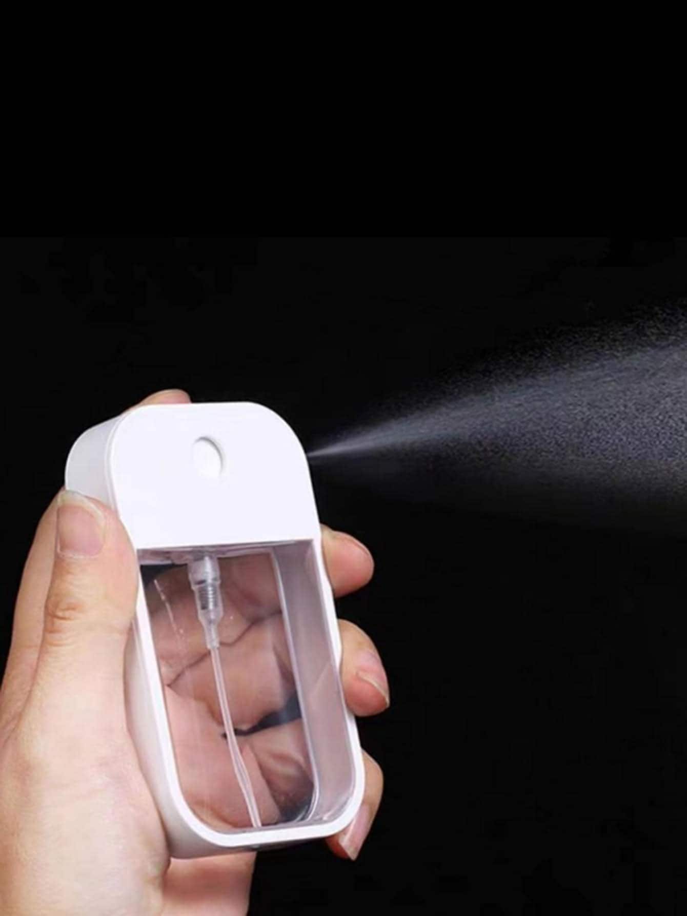 方形便攜噴瓶適用於香水或者分配 - 白色 - 查看 1