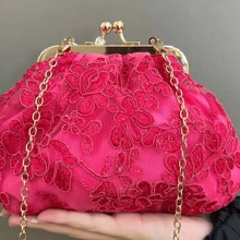 Women Evening Bags - Pink - View 1