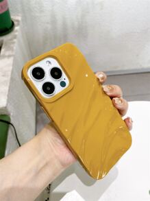 màu trơn Sóng nước Textured Ốp lưng & bao da điện thoại - Màu vàng - Xem 6