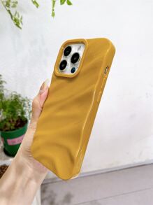 màu trơn Sóng nước Textured Ốp lưng & bao da điện thoại - Màu vàng - Xem 2
