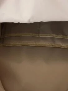 Large Capacity Plaid Pattern Backpack School Backpack Back To School Laptop Backpack - Khaki - View 4