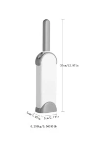 1pc Large Double-sided Pet Hair Remover Brush With Static Electricity - White - View 6