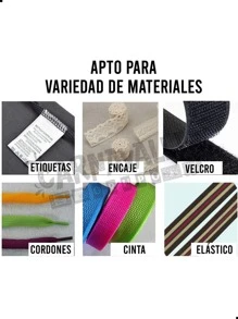 GRUPO CARNAVALLIA Cortadora Eléctrica Electro-térmica Listón Cauterización Textil - Plateado - Ver 3