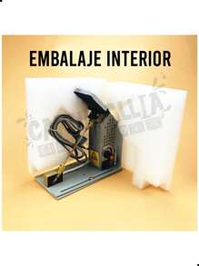 GRUPO CARNAVALLIA Cortadora Eléctrica Electro-térmica Listón Cauterización Textil - Plateado - Ver 7