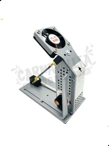 GRUPO CARNAVALLIA Cortadora Eléctrica Electro-térmica Listón Cauterización Textil - Plateado - Ver 8