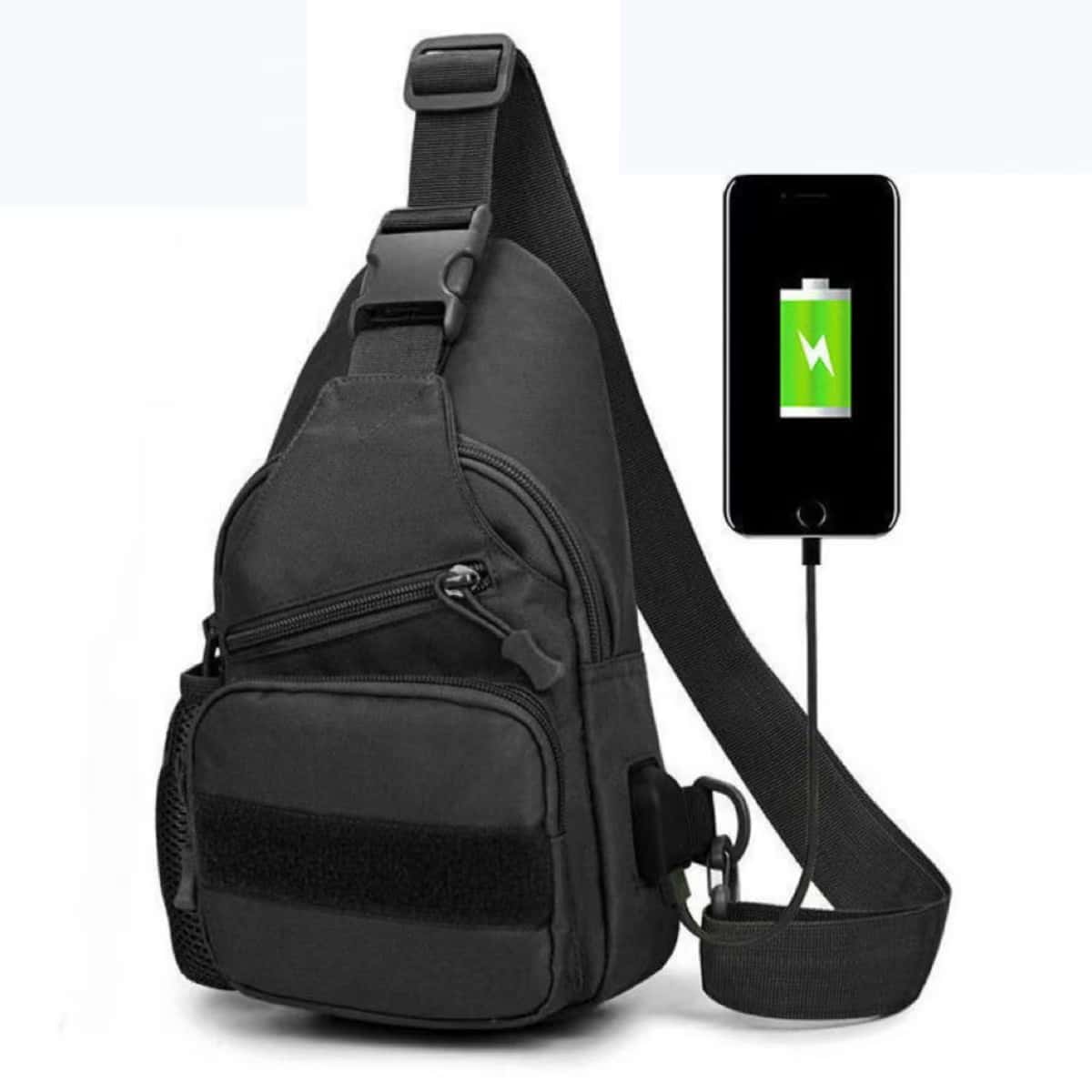 PECHERA HOMBRES - Negro - Ver 1