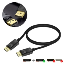 Cable Displayport Macho De 1.5 Metros DP 1.1 Para PC Alta Resolución - Negro - Ver 2