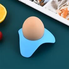 1pc Random Color Silicone Egg And Meatball Holder, Kitchen Gadget For Dining - Multicolor - View 3