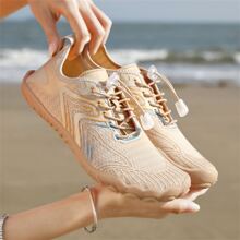 Summer Water Shoes For Men & Women, Anti-slip Quick-drying River Tracing Outdoor Shoes Breathable Beach Shoes - Apricot - View 10