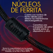 Cable  1.3 De 4 Metros Full Hd 1080p Para Laptop Pc Tv Xbox 360 Ps3 - Negro - Ver 8