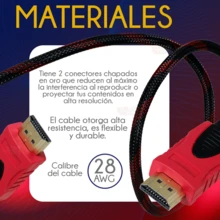 Cable  1.3 De 4 Metros Full Hd 1080p Para Laptop Pc Tv Xbox 360 Ps3 - Negro - Ver 7