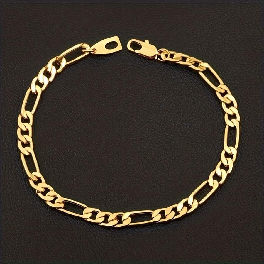 1pc Fashionable 5mm Beaded Bracelet For Men And Women