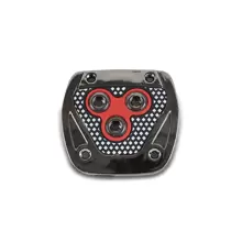 Cubre Pedal Automotriz Universal Estándar Deportivo - Rojo - Ver 2