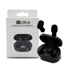1HORA Audífonos Inalámbricos AUT114 - Negro - Ver 1