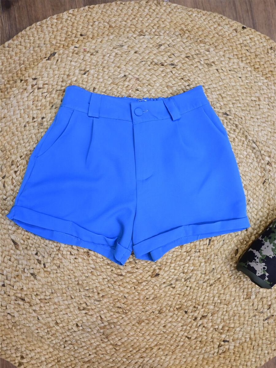 Women Shorts - Blue - View 1