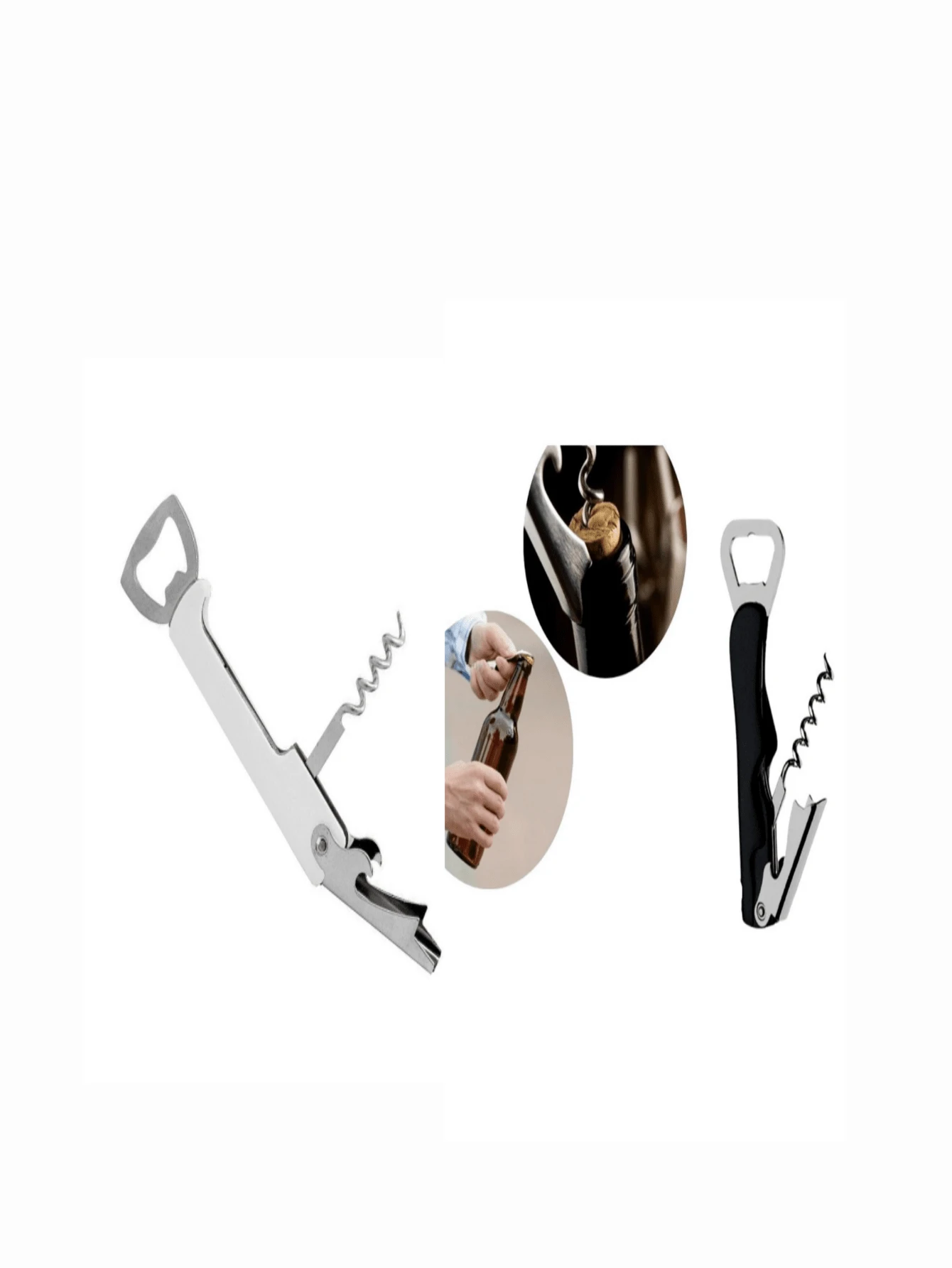 Corkscrews & Openers - màu đen - Xem 1