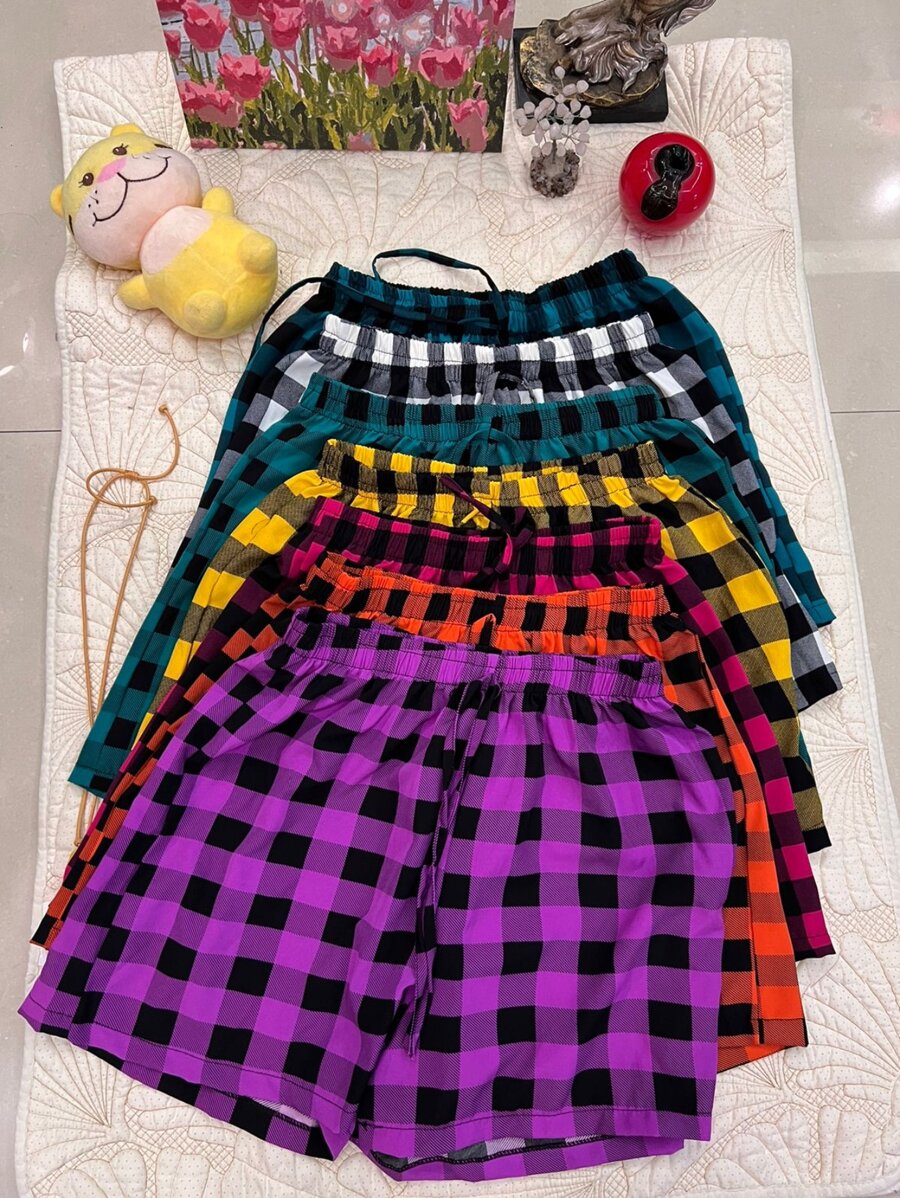 Women Shorts - Multicolor - View 1