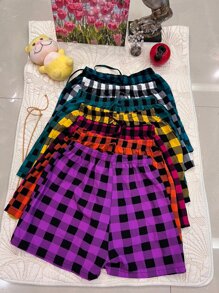 Women Shorts - Multicolor - View 2