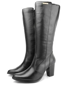 Women Fashion Boots - 黑色 - 查看 2