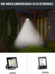 Ultrathin Led Reflector 30w Warm White Light - White - View 2