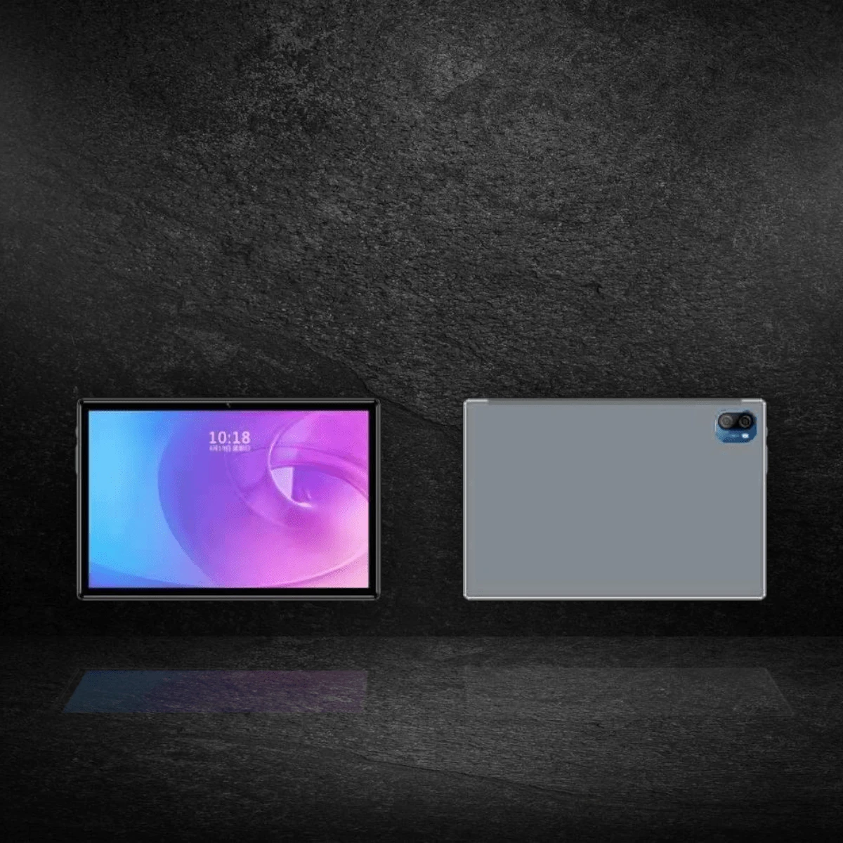 Bonita tablet Amiyo 4G de 10 pulgadas moderna, practica y elegante. - Gris - Ver 1