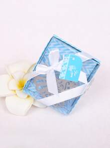 1 chiếc xe đẩy thiết kế hộp quà trang trí tua rua & 1 thẻ quà tặng - Nhiều màu - Xem 5