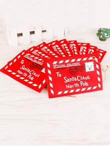 5 cái/bộ Cây thông noel Đồ trang trí Treo Vật trang trí Vải không dệt Phong bì Đối với Kẹo , Thẻ , Qủa tặng - Nhiều màu - Xem 4