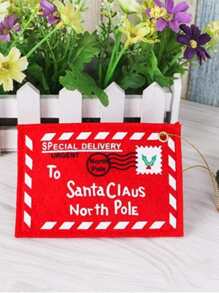 5 cái/bộ Cây thông noel Đồ trang trí Treo Vật trang trí Vải không dệt Phong bì Đối với Kẹo , Thẻ , Qủa tặng - Nhiều màu - Xem 1