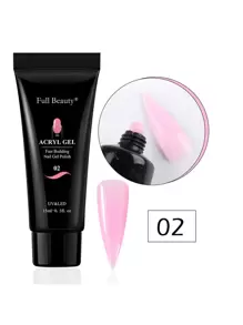 FULL BEAUTY 15ml 丙烯酸凝胶用于指甲快速构建指甲延长凝胶指甲彩绘清漆用于修指甲半永久性 UV 抛光设计