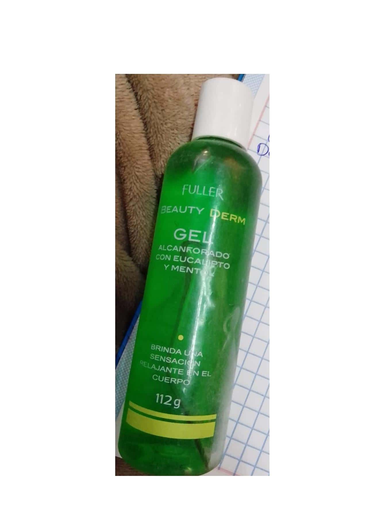Gel Alcanforado Con Eucalipto Y Mentol 112g - Verde - Ver 1
