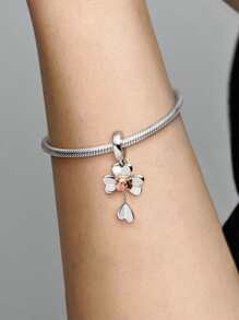 925純銀女士首飾精美禮品四葉草瓢蟲適合贈送女士朋友