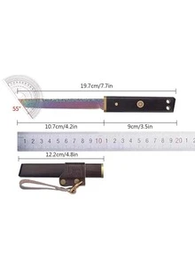 彩色大馬士革刀 - 銅色 - 查看 6