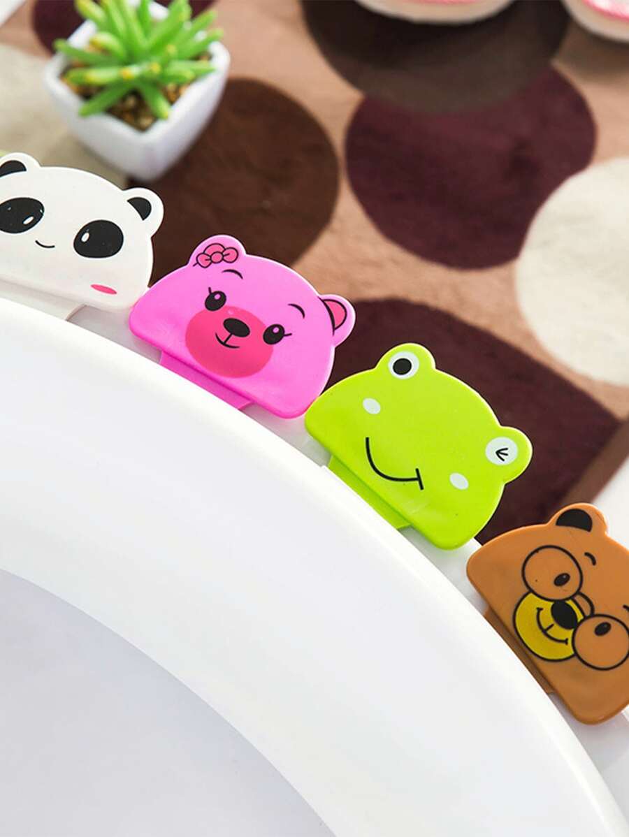 1pc Cartoon Graphic Toilet Seat Lifter - Camel - View 1