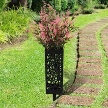 1 chiếc bình hoa màu đen rỗng trong lòng đất - màu đen - Xem 3