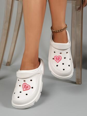 Sandalias 5cm altura EVA casual anti deslizante agujero de mujeres para primavera/verano vacación