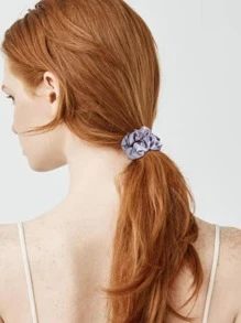 40 CÁI Dây Buộc Tóc Bằng Lụa Satin Co Giãn Đàn Hồi Dây Buộc Tóc Đuôi Ngựa Dây Cao Su Cho Tóc Dây Buộc Tóc Không Để Lại Dấu Vết Bộ Phụ Kiện Tóc Thời Trang Mềm Mại Hơn Lụa Thường Ngày Giáng Sinh - Màu be - Xem 3